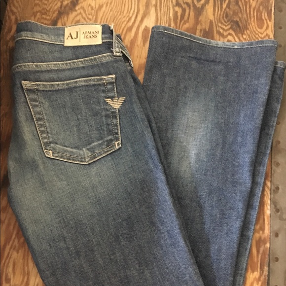 armani indigo jeans